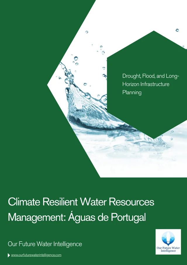 Climate Resilient Water Resources Management: Águas de Portugal cover