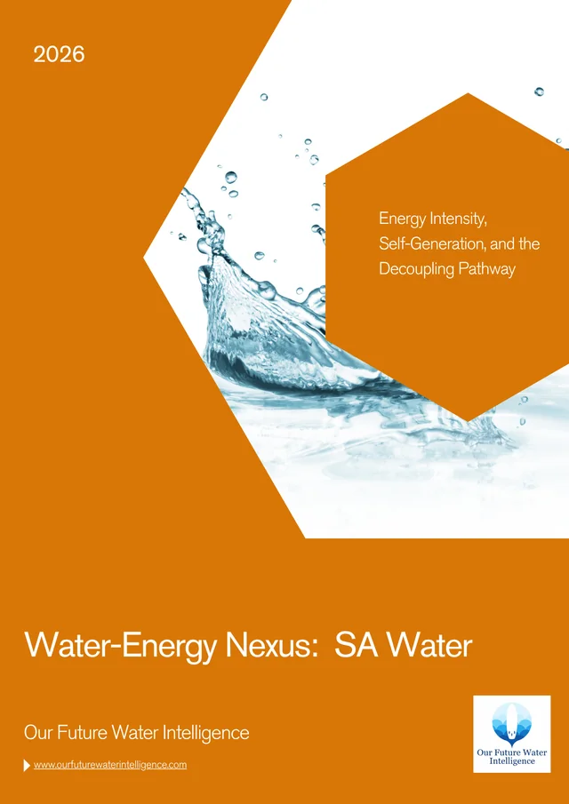 Water-Energy Nexus: SA Water cover
