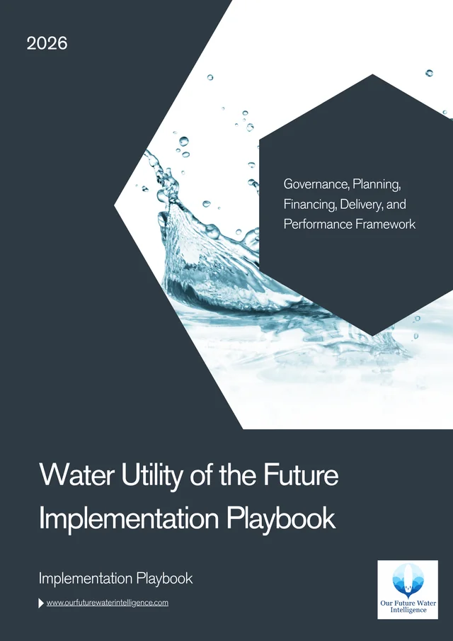 Water Utility of the Future Implementation Playbook cover